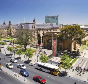 Beautiful view of Adelaide City