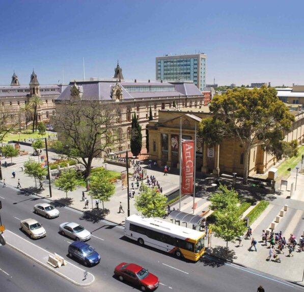 Beautiful view of Adelaide City