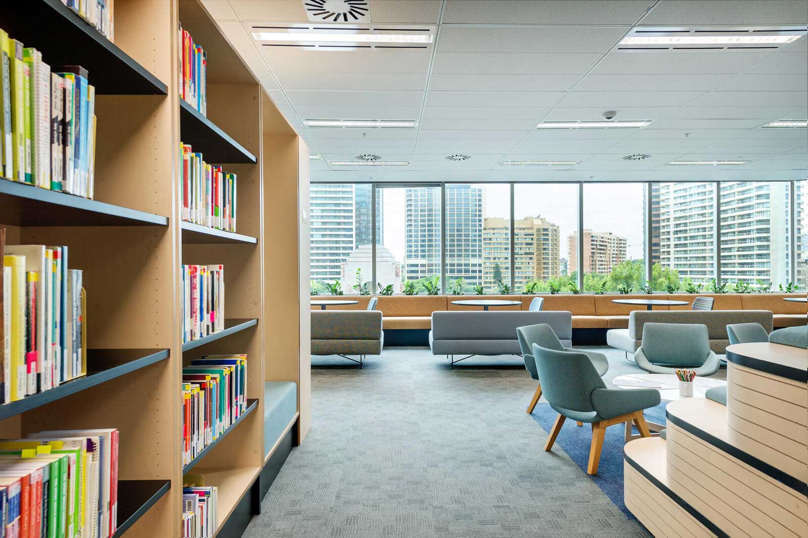 Left right text and image: You'll thrive at ACAP Short for Law