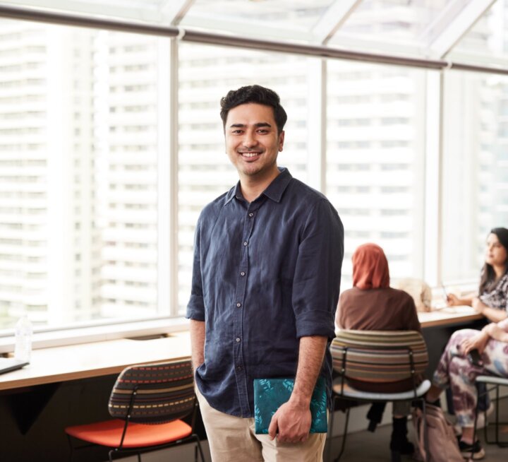 Profile photo of Rikesh, Bachelor of Social Work student - 1440x1308